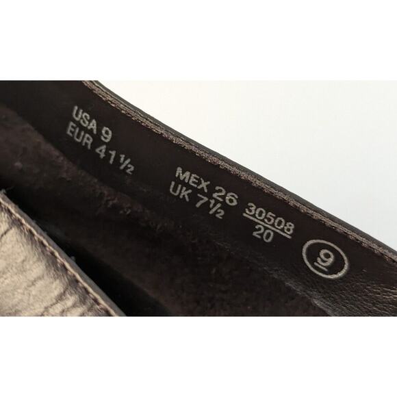 Predictions Leather Collection Loafers 9 Brown GUC - Picture 8 of 11